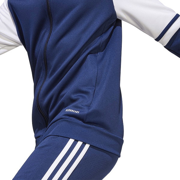 Adidas Squadra 25 Sweat À Capuche Enfants - Marine / Blanc
