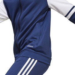 Présentation: Adidas Squadra 25 Sweat À Capuche Enfants - Marine / Blanc