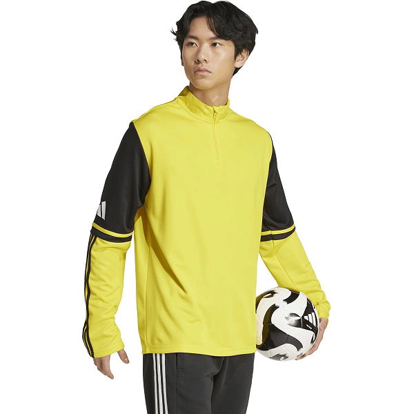 Adidas Squadra 25 Ziptop Heren - Geel / Zwart