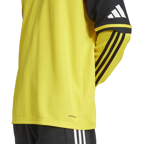 Adidas Squadra 25 Ziptop Heren - Geel / Zwart