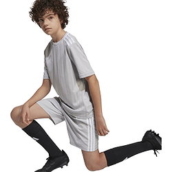 Présentation: Adidas Tastigo 25 Short Enfants - Gris Clair