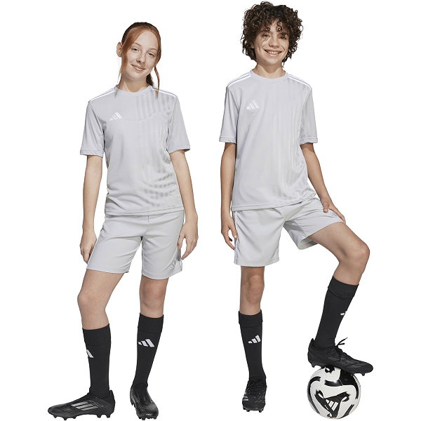 Adidas Tastigo 25 Short Enfants - Gris Clair