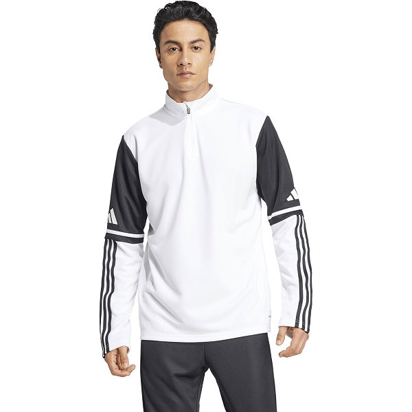 Adidas Squadra 25 Ziptop Hommes - Blanc / Noir