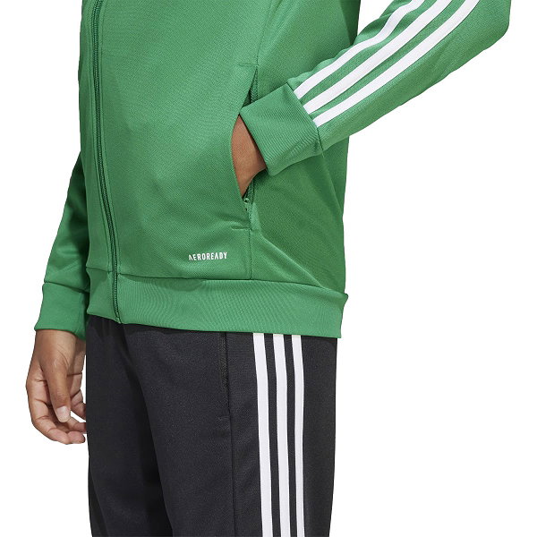 Adidas Squadra 25 Sweat À Capuche Enfants - Vert / Blanc