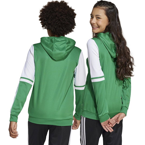 Adidas Squadra 25 Sweat À Capuche Enfants - Vert / Blanc