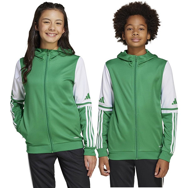 Adidas Squadra 25 Sweat À Capuche Enfants - Vert / Blanc