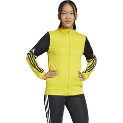 Présentation: Adidas Squadra 25 Sweat À Capuche Enfants - Jaune / Noir