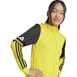 Présentation: Adidas Squadra 25 Sweat À Capuche Enfants - Jaune / Noir