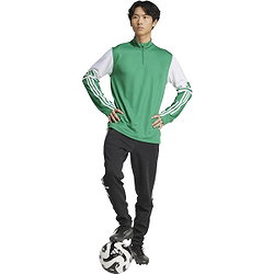 Présentation: Adidas Squadra 25 Ziptop Hommes - Vert / Blanc