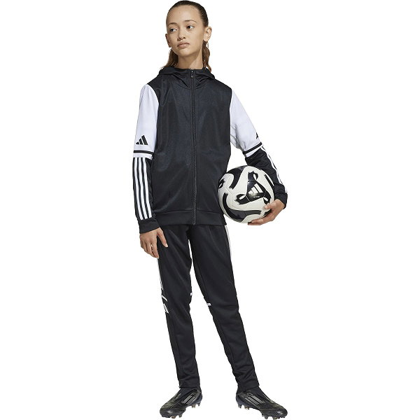 Adidas Squadra 25 Hoodie Kinderen - Zwart / Wit