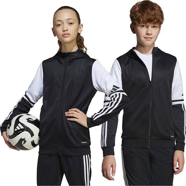 Adidas Squadra 25 Hoodie Kinderen - Zwart / Wit