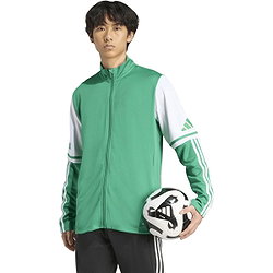 Présentation: Adidas Squadra 25 Veste D'entraînement Hommes - Vert / Blanc
