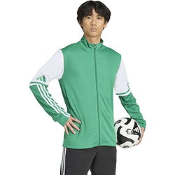 Présentation: Adidas Squadra 25 Veste D'entraînement Hommes - Vert / Blanc