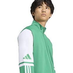 Présentation: Adidas Squadra 25 Veste D'entraînement Hommes - Vert / Blanc
