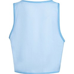 Voorvertoning: Adidas Training Bib 24 Mini Overgooier Kinderen - Hemelsblauw