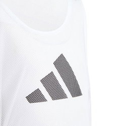 Vorschau: Adidas Training Bib 24 Mini Markierungshemd Kinder - Weiß / Schwarz
