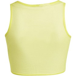 Vorschau: Adidas Training Bib 24 Mini Markierungshemd Kinder - Neongelb / Schwarz