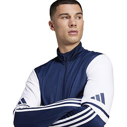 Présentation: Adidas Squadra 25 Veste D'entraînement Hommes - Marine / Blanc