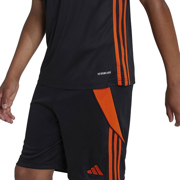 Adidas Tabela 23 Maillot Manches Courtes Enfants - Noir / Orange
