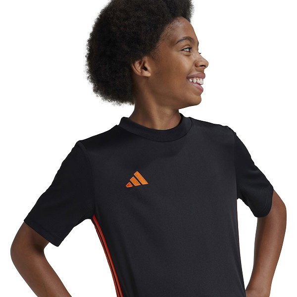 Adidas Tabela 23 Maillot Manches Courtes Enfants - Noir / Orange