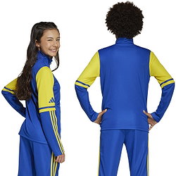 Présentation: Adidas Squadra 25 Veste D'entraînement Enfants - Royal / Jaune