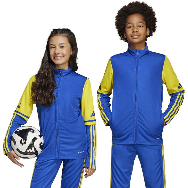 Adidas Squadra 25 Veste D'entraînement Enfants - Royal / Jaune