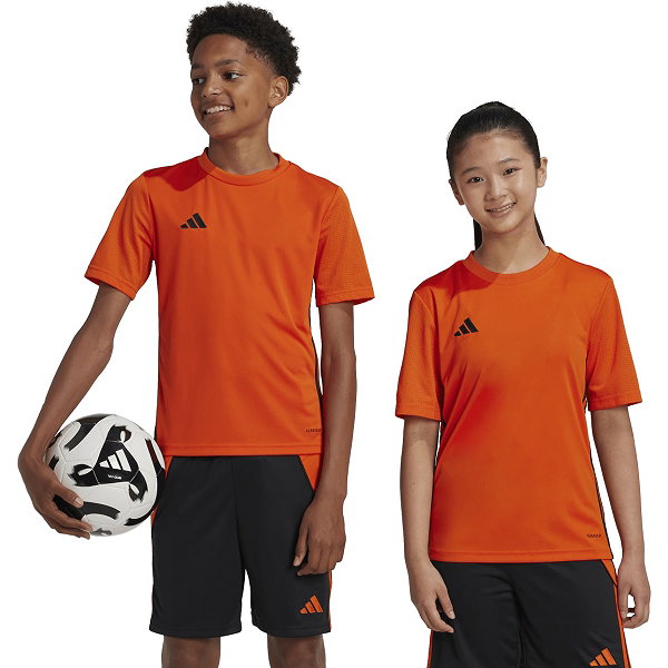 Adidas Tabela 23 Shirt Korte Mouw Kinderen - Oranje