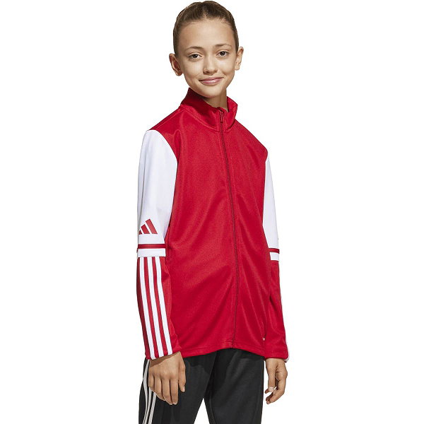 Adidas Squadra 25 Trainingsjacke Kinder - Rot / Weiß