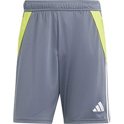 Adidas Tiro 24 Short D'entraînement Hommes - Gris / Jaune Fluo