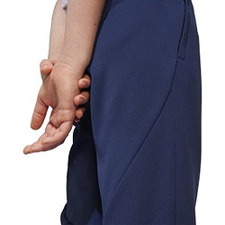 Présentation: Adidas Tiro 25 Travel Pantalon D‘Entraînement Enfants - Marine