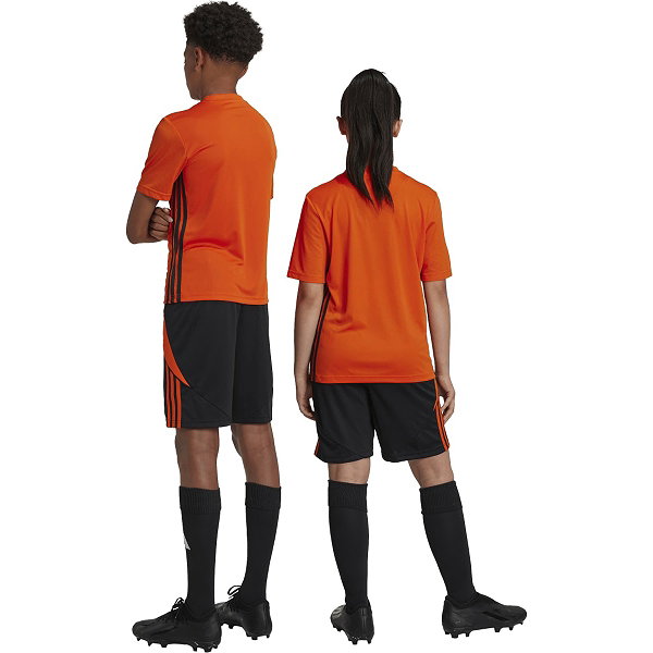 Adidas Tiro 24 Short Enfants - Noir / Orange