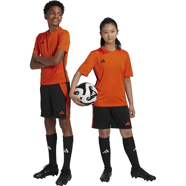 Adidas Tiro 24 Short Enfants - Noir / Orange
