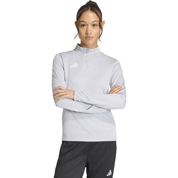 Adidas Entrada 26 Ziptop Femmes - Gris / Blanc