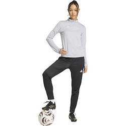 Présentation: Adidas Entrada 26 Ziptop Femmes - Gris / Blanc