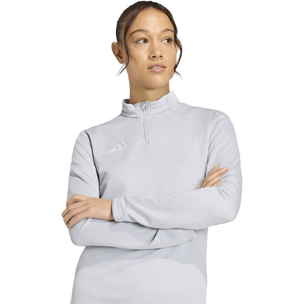Adidas Entrada 26 Ziptop Femmes - Gris / Blanc