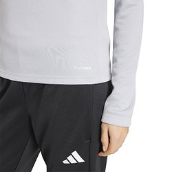 Présentation: Adidas Entrada 26 Ziptop Femmes - Gris / Blanc