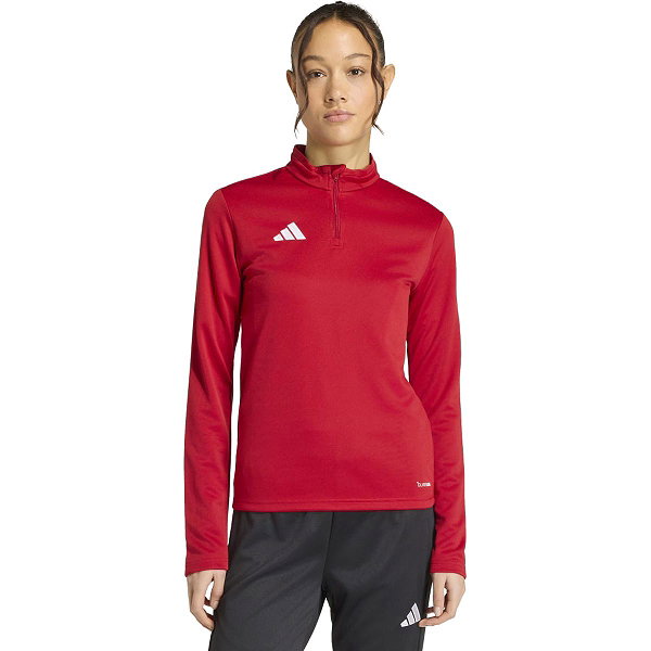 Adidas Entrada 26 Ziptop Femmes - Rouge / Blanc