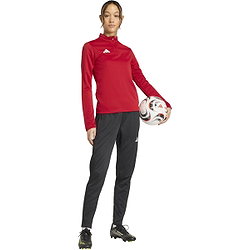 Présentation: Adidas Entrada 26 Ziptop Femmes - Rouge / Blanc