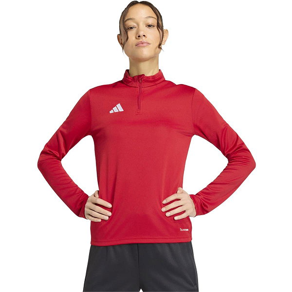 Adidas Entrada 26 Ziptop Femmes - Rouge / Blanc