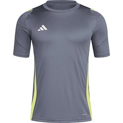 Vorschau: Adidas Tiro 24 T-Shirt Herren - Grau / Neongelb