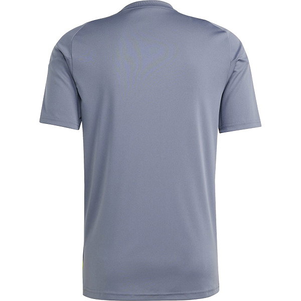 Adidas Tiro 24 T-Shirt Herren - Grau / Neongelb