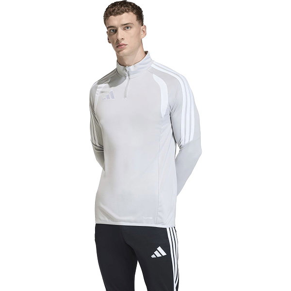 Adidas Tiro 26 League Ziptop Hommes - Gris / Blanc