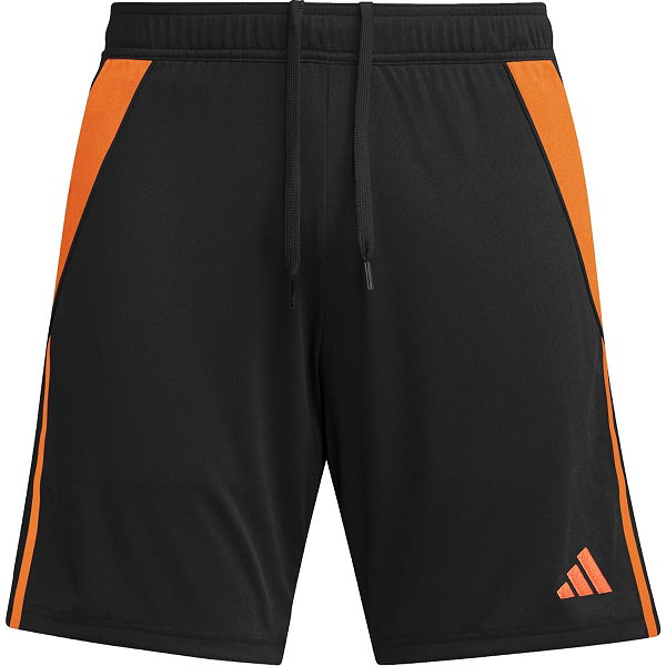 Adidas Tiro 24 Short Heren - Zwart / Oranje