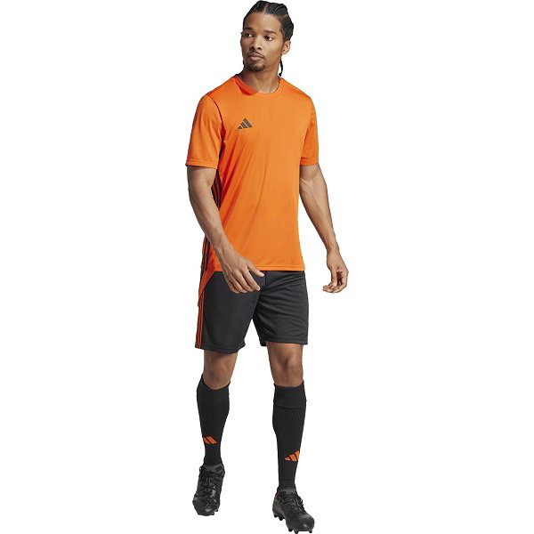 Adidas Tiro 24 Short Heren - Zwart / Oranje