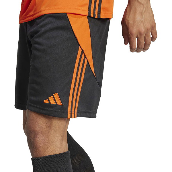 Adidas Tiro 24 Short Heren - Zwart / Oranje
