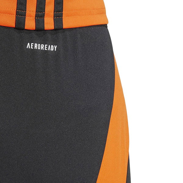 Adidas Tiro 24 Short Heren - Zwart / Oranje