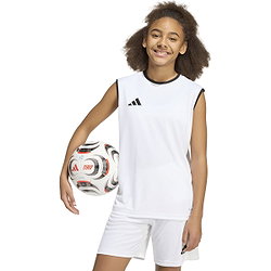 Voorvertoning: Adidas Entrada 26 Tanktop Kinderen - Wit / Zwart