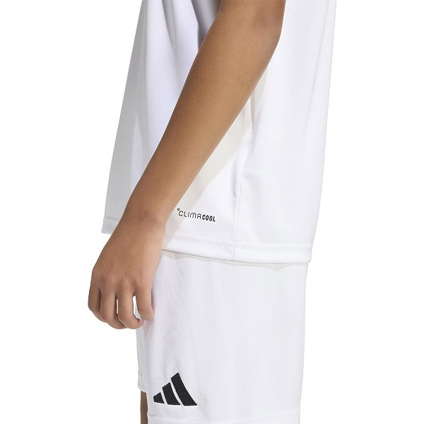 Adidas Entrada 26 Tanktop Kinderen - Wit / Zwart