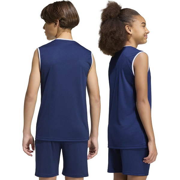 Adidas Entrada 26 Tanktop Kinder - Marine / Weiß