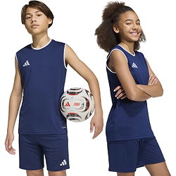 Vorschau: Adidas Entrada 26 Tanktop Kinder - Marine / Weiß
